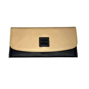 Dooney & Bourke Tan and Black Wallet